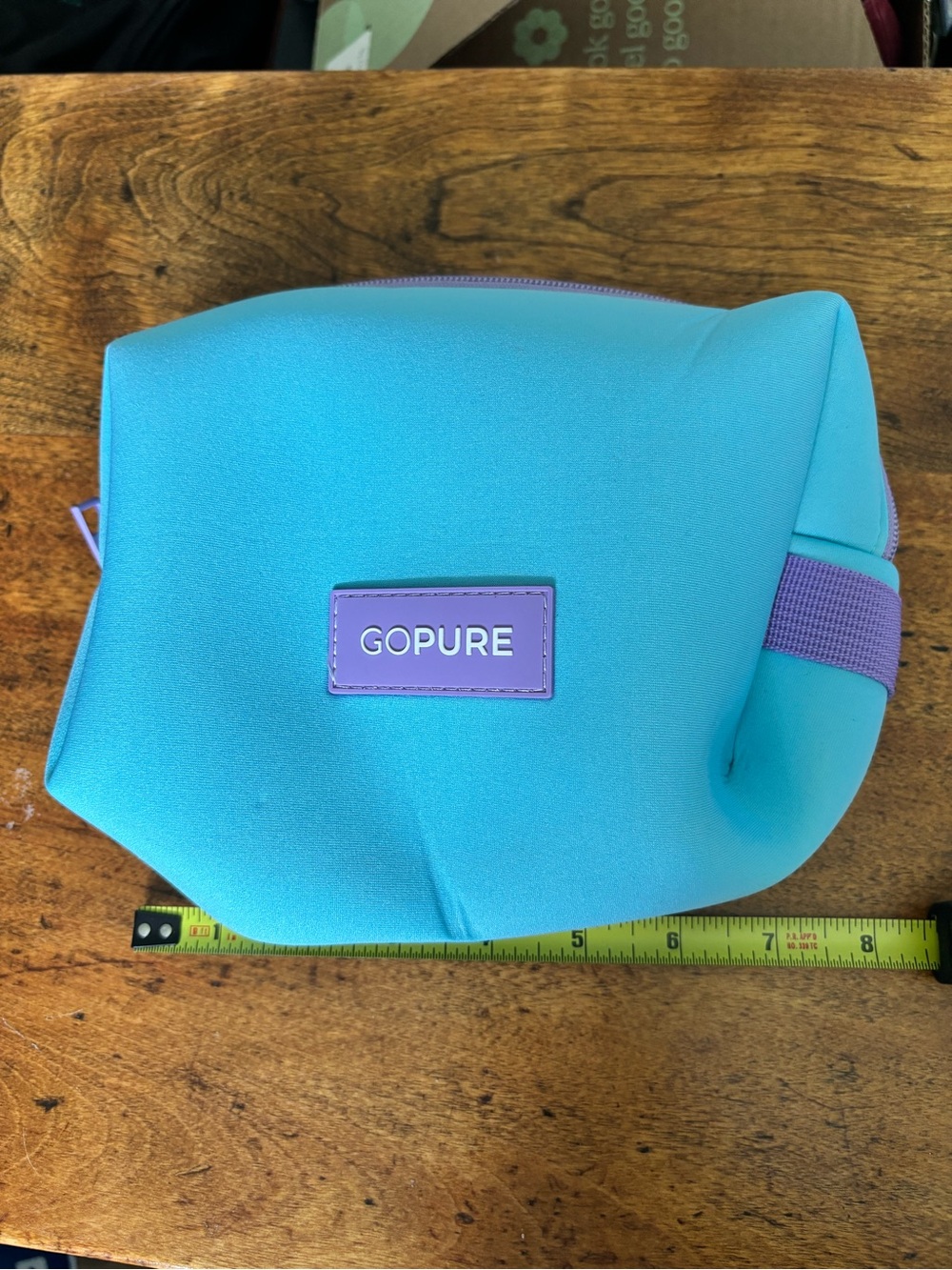 GoPure Neoprene Zip Pouch Makeup Bag Accessories Pouch